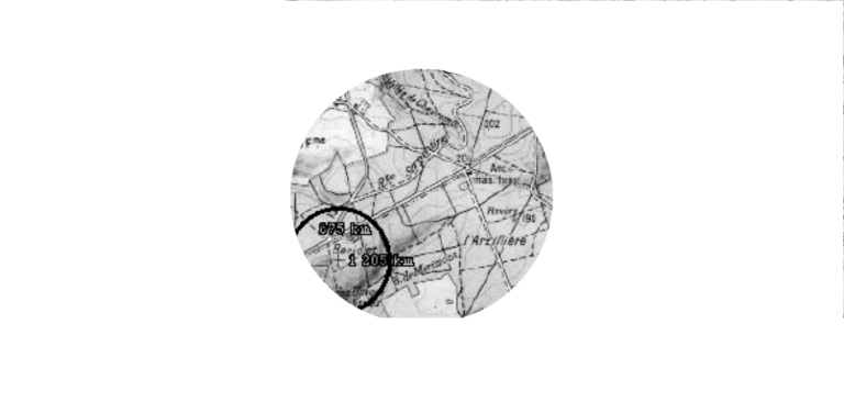 Correction géométrique d’une image satellitale sur une carte topographique