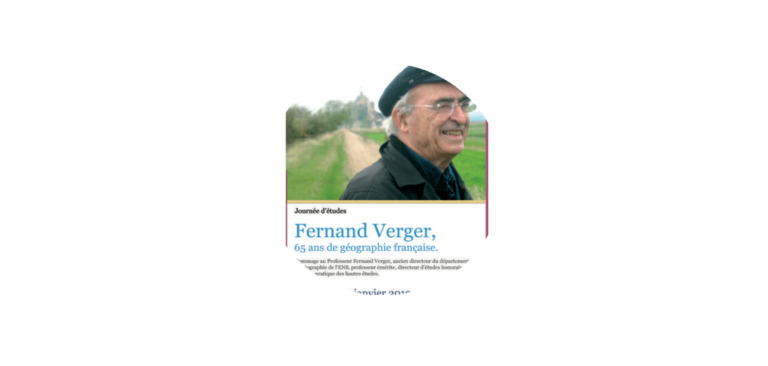 Journée Hommage au professeur Fernand Verger
